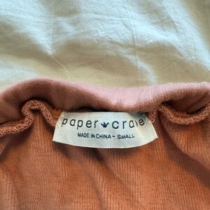 Paper Crane Blush Pink Garment